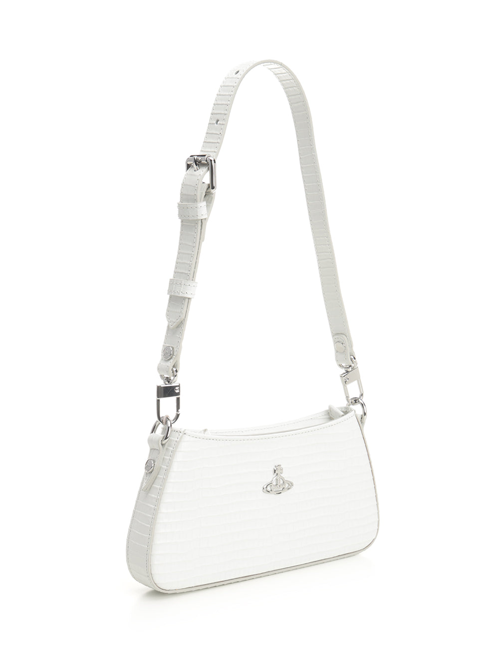 Vivienne Westwood Tasha Shoulder Phone Bag Shoulder Bags - Bianco | 8c0b84a763da2c27ca14e09d44ed463e490f98e5
