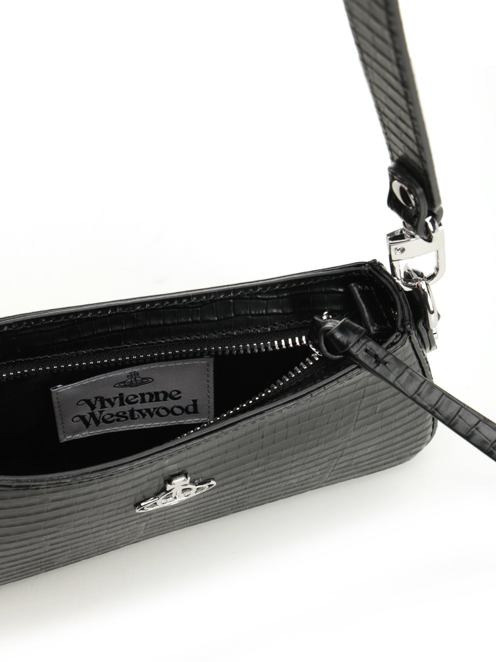Vivienne Westwood Tasha Shoulder Phone Bag Shoulder Bags - Nero | 9b3cbbb2dad5af652bbfcea8a43a44ad4d1f6ffb