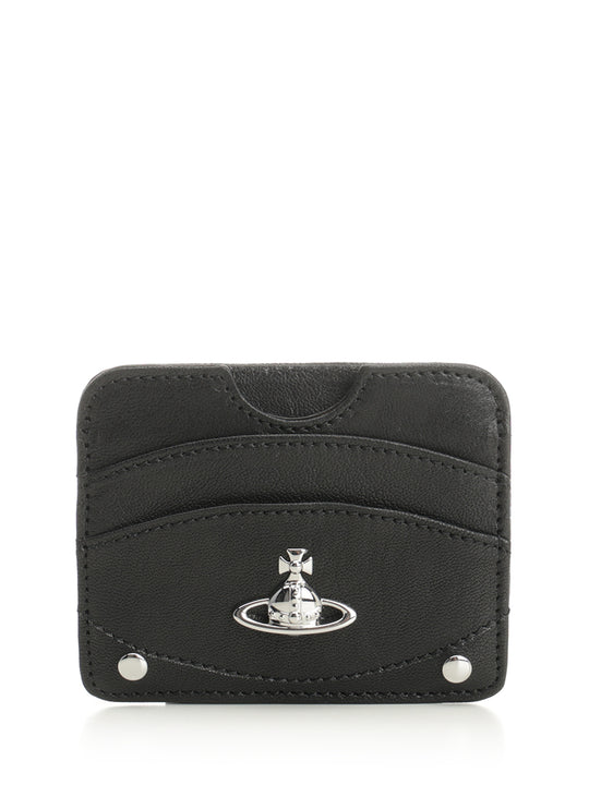 Half Moon Small Leather Goods Nero