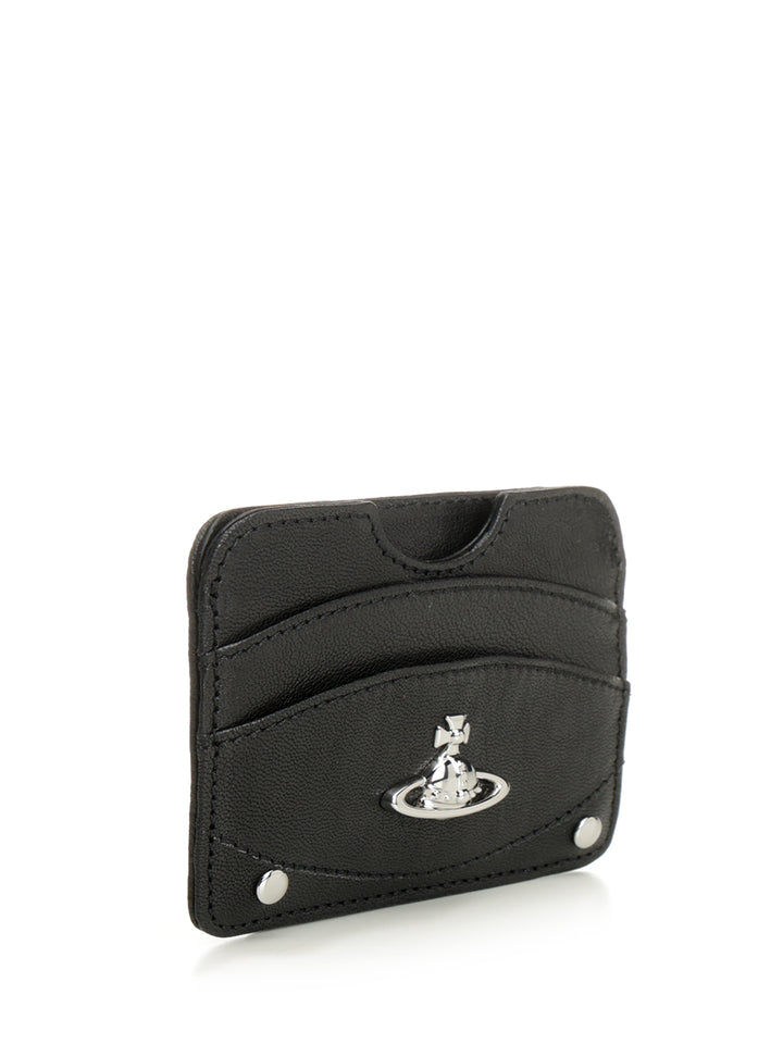 Vivienne Westwood Half Moon Small leather goods - Nero | ce7e596c0205a250b3e0709535dd4d69b3946c63