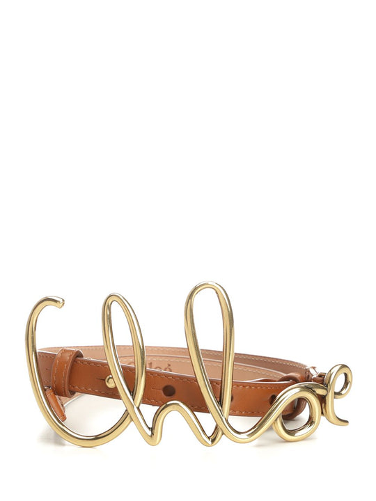 Chloé Iconic Small Belt Cinture Nero