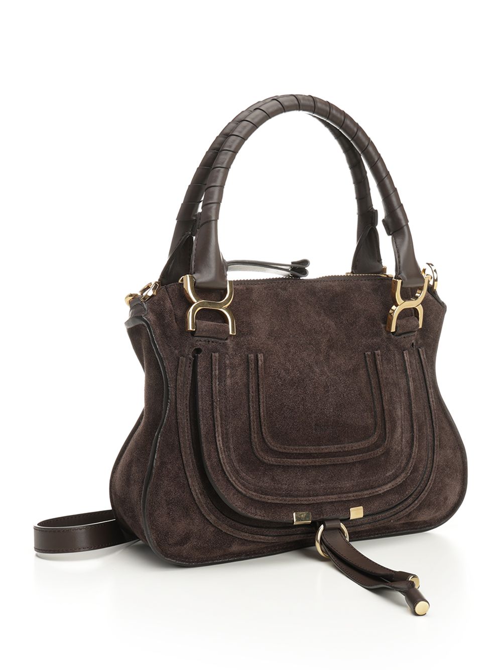 Chloe' Marcie Handbags - Marrone | eb94b730ac10424ee87302f1d2593183832bf0e6