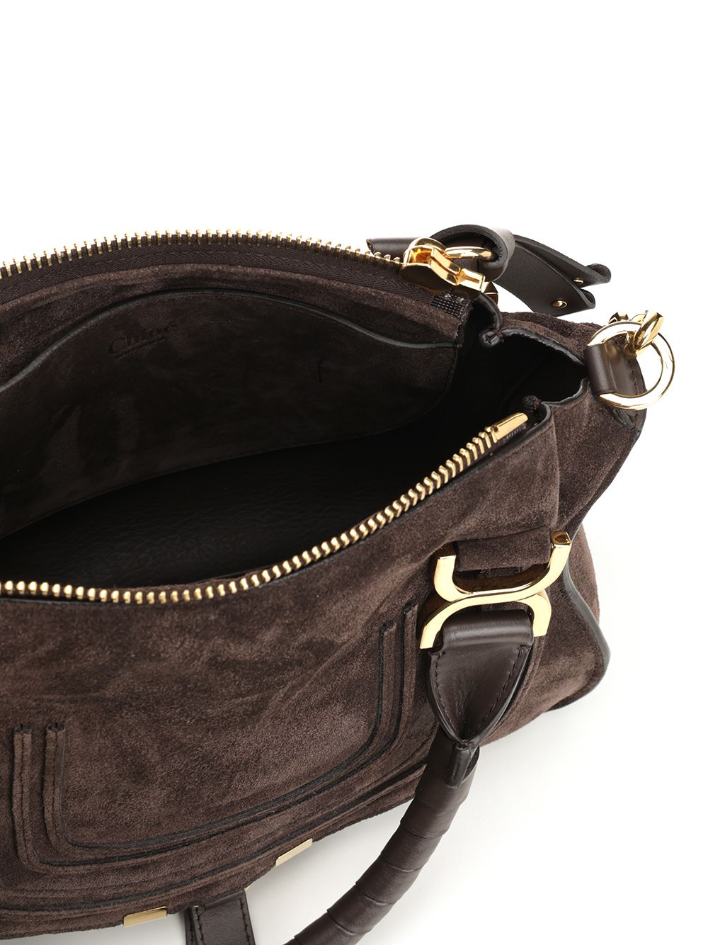Chloe' Marcie Handbags - Marrone | a543aec22966f3521fea3f508a7d607661ece87e