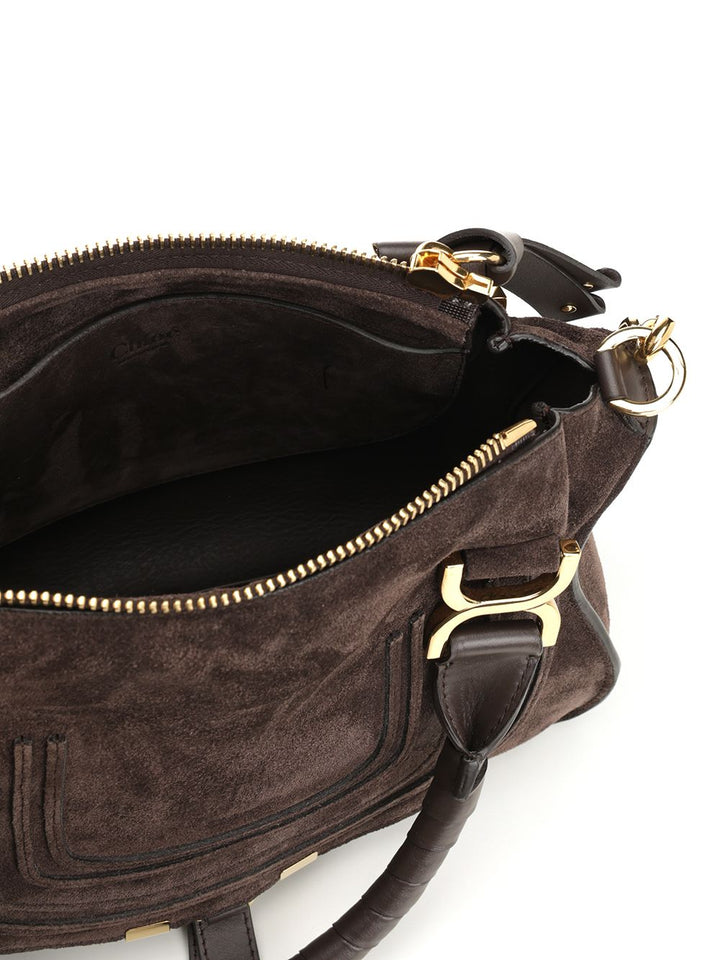 Chloe' Marcie Handbags - Marrone | a543aec22966f3521fea3f508a7d607661ece87e