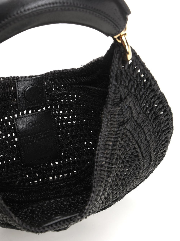 Chloe' Summer Banana Handbags - Nero | 665b088d8ef41447325bebc3d12a94853fb06e65
