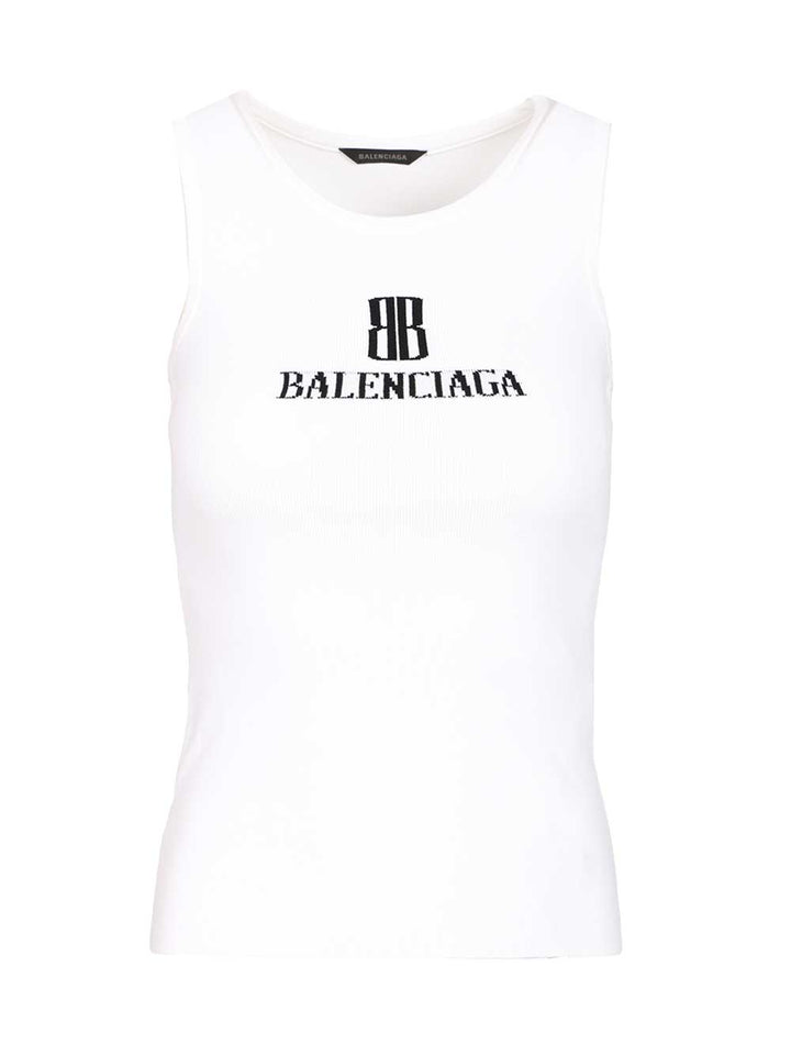 Balenciaga Nano Bb Top - Bianco | 00dd37e8d225e7c1afd7a0afdea6e1c7947b229d
