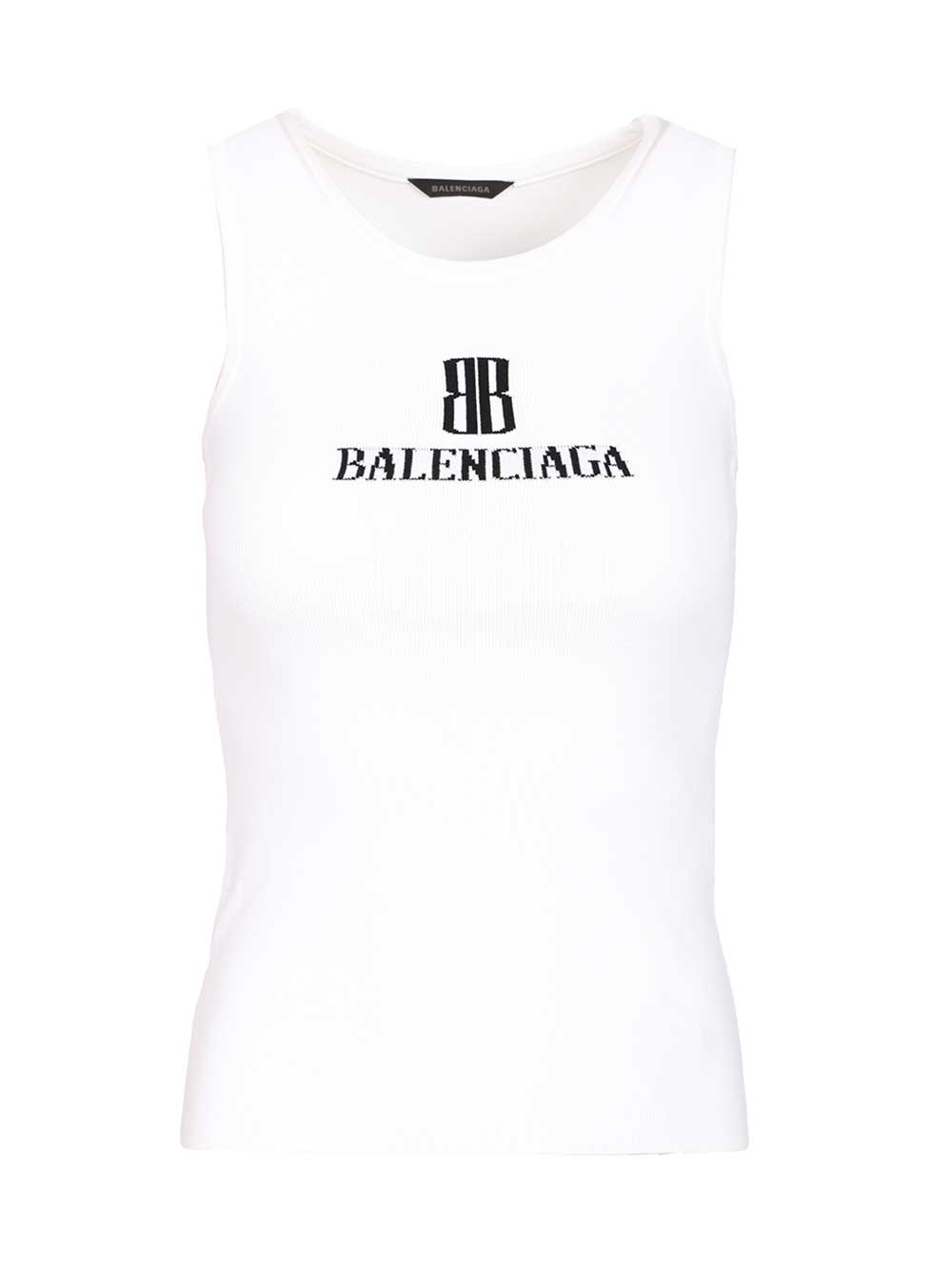 Balenciaga Nano Bb Top - Bianco | 00dd37e8d225e7c1afd7a0afdea6e1c7947b229d