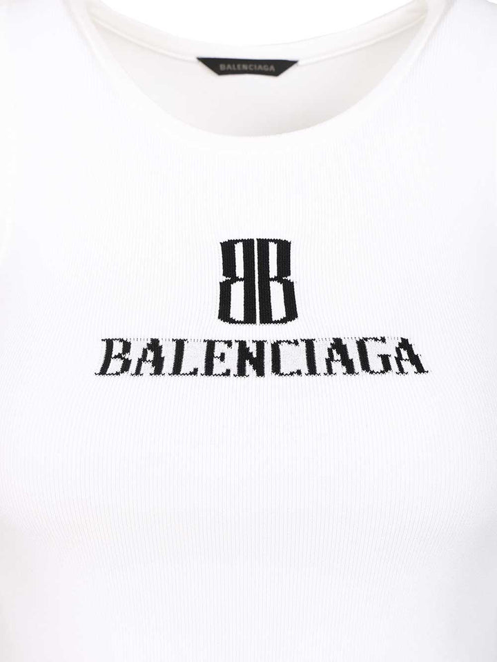 Balenciaga Nano Bb Top - Bianco | 0a0ef7428f2a3704f983774efcbb05e15ca5eeda