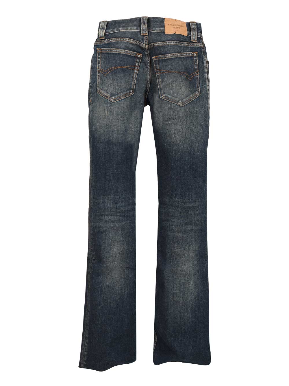 Balenciaga Slim Fit Bootcut Pants Jeans - Blu | f3f021cac4dc62281d73edb8c908d81532df6a01
