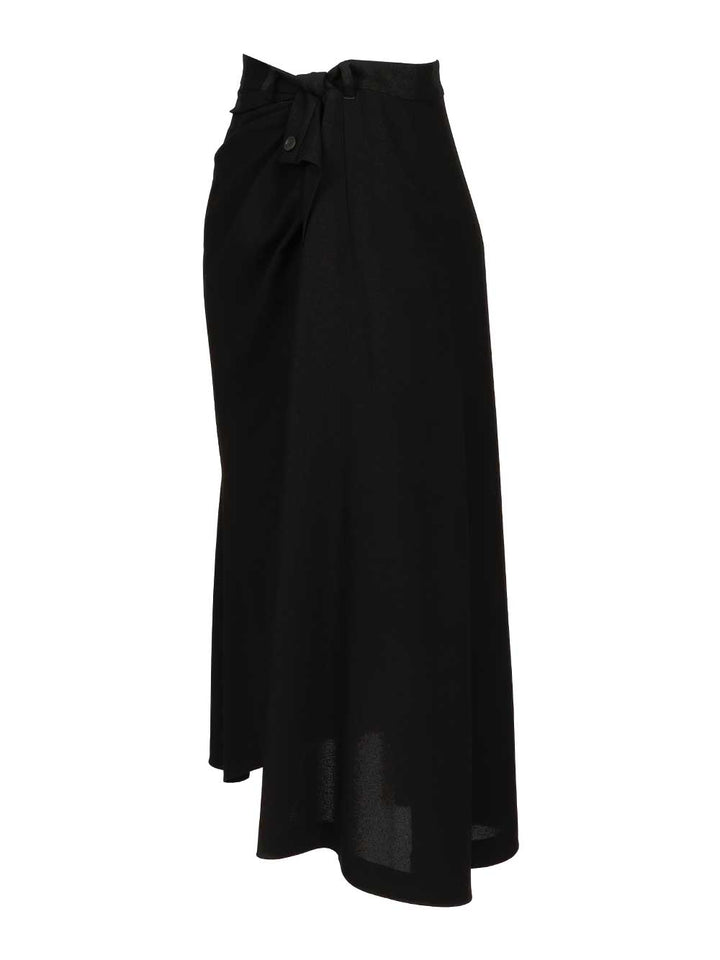 Balenciaga Draped Tailored Skirt Gonne - Nero | b2a0b5e6507c0e0935f576ca7a735cff55b41be7
