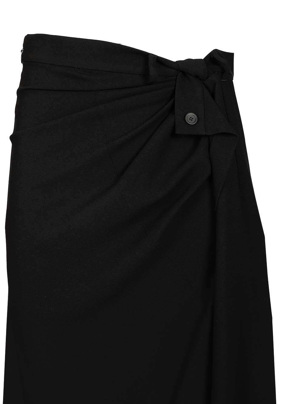 Balenciaga Draped Tailored Skirt Gonne - Nero | eb01ce5e57304c9e5f86da0652143f58d2c2d817