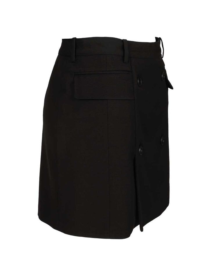 Balenciaga Double-Breasted Skirt Gonne - Nero | 9354d9846c2a6da0eb2ff2db4fec6b82b9d7bcd4