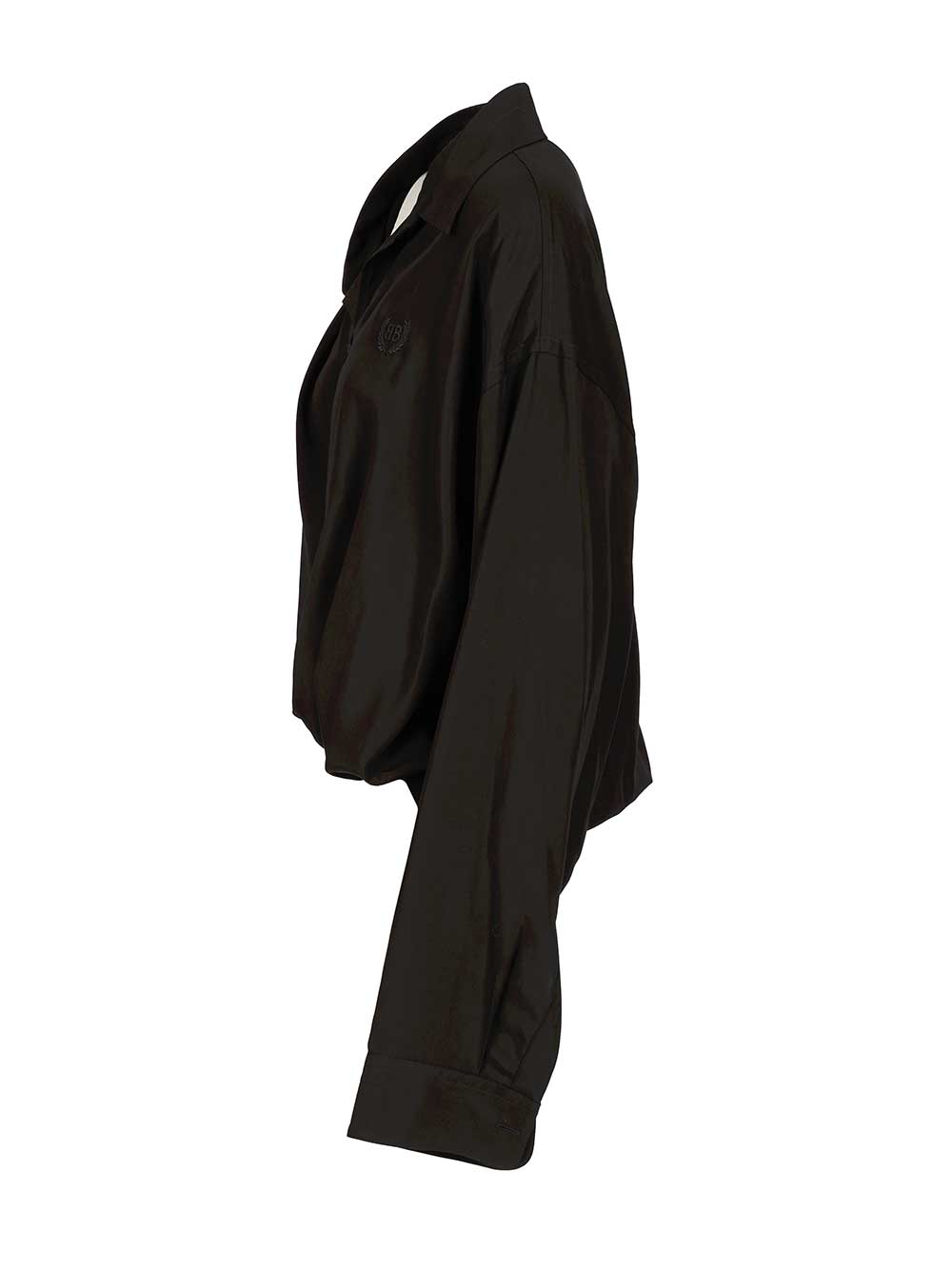 Balenciaga One Shoulder Shirt Shirts - Nero | 192a2f55b6f8516f7cdda20862b93937f269f702