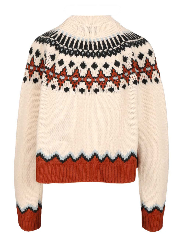 Alanui Sweet Winter Knitwear - Bianco | 8622a87086740a2db30a3c3d021156bf5edf11c1