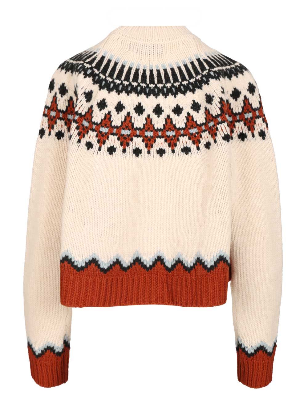 Alanui Sweet Winter Knitwear - Bianco | 008159b8ac9ea0c747f03212856d893cd83a866d