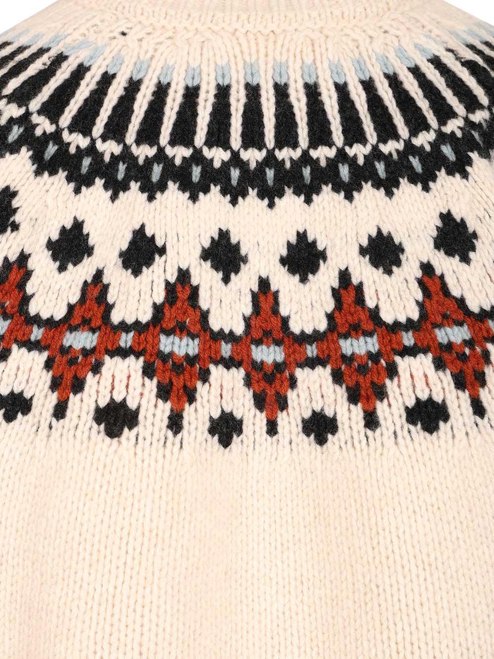 Alanui Sweet Winter Knitwear - Bianco | 0ef743a773d436eb8d91c73e227168603c2d9f29