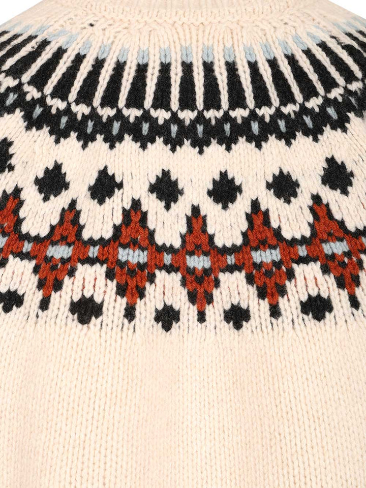 Alanui Sweet Winter Knitwear - Bianco | 0ef743a773d436eb8d91c73e227168603c2d9f29