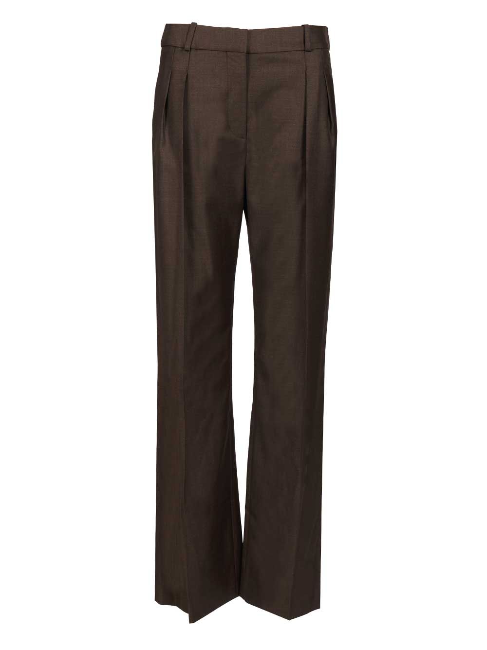 Loulou De Saison Sbiru Trousers - Marrone | c55a6452880c8aea681aebdc7ad06bc63a3e98aa
