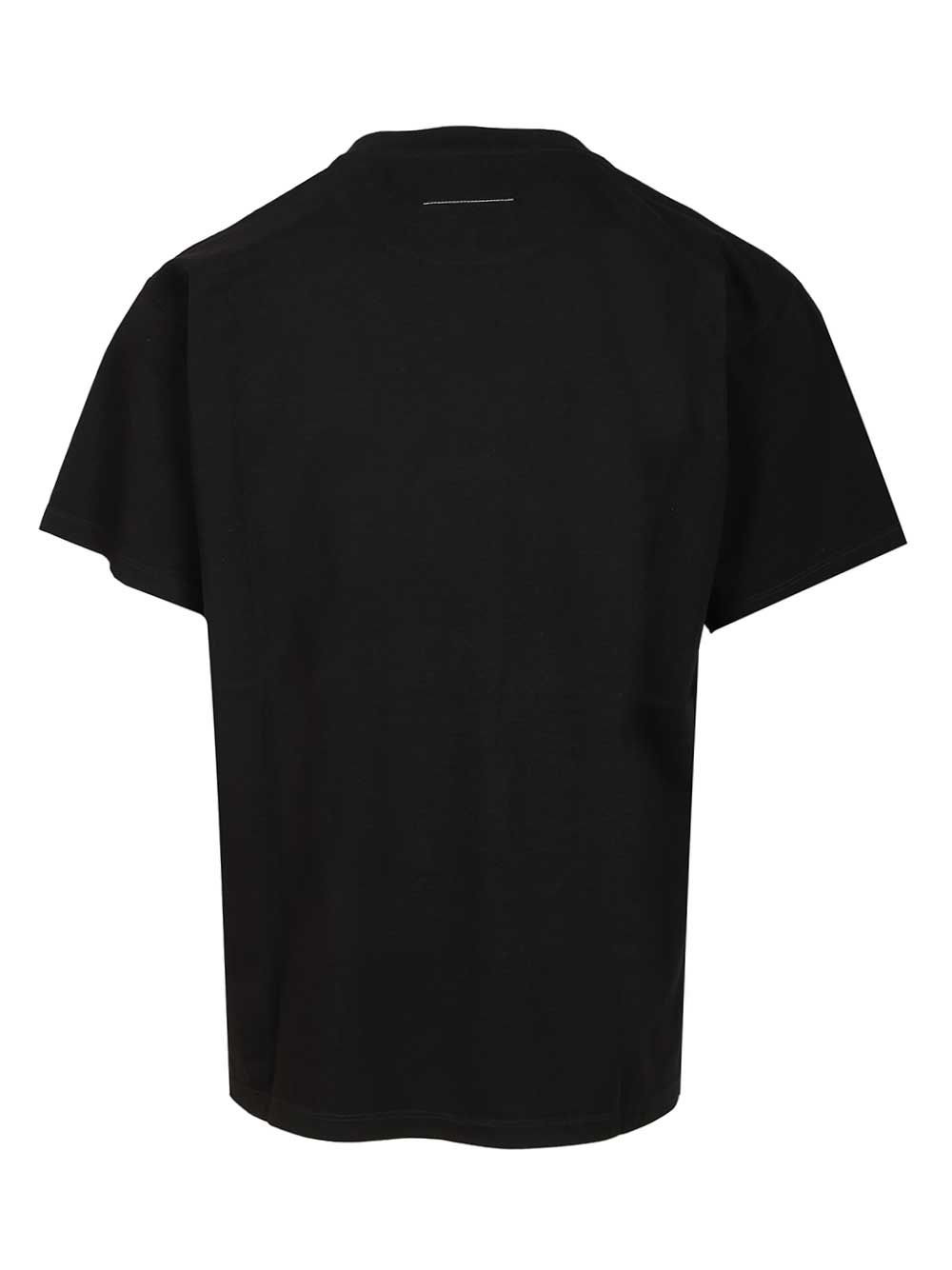 Mm6 Maison Margiela Trompe L T-Shirt - Nero | 09a011dcc19516f096a45c7b6349e89b8e245f7e