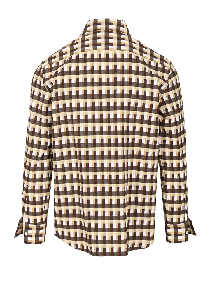 Bottega Veneta Checked Shirt Shirts - Multicolor | 2e804a383771a5e780acc18ee2e6dc57e63cd44d