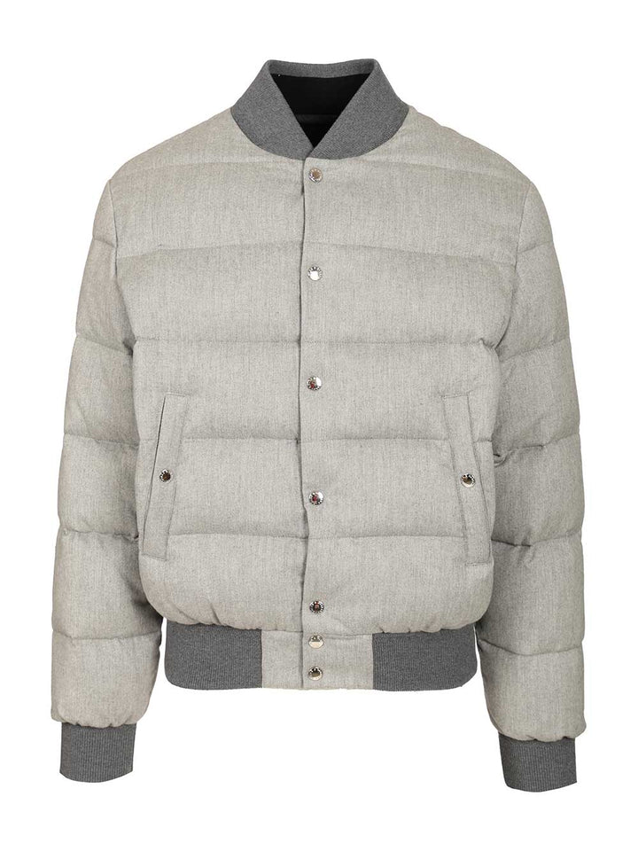 Dolce & Gabbana Reversible Padded Jacket Giacche - Grey | 886cdb1120f71b0e3e3ca0b9ae80782e3fcf1d2b