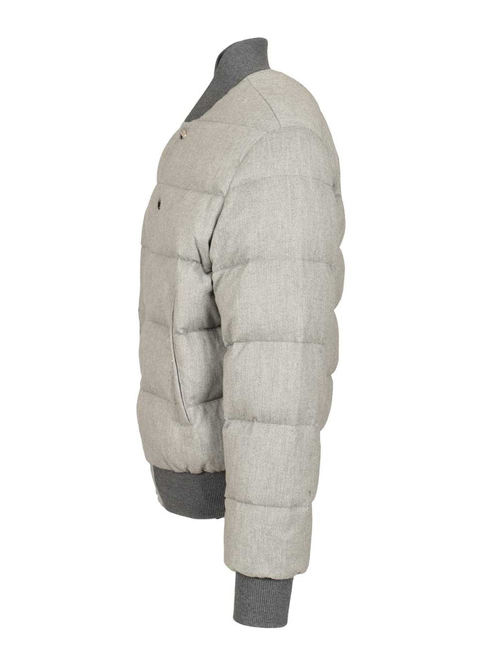 Dolce & Gabbana Reversible Padded Jacket Giacche - Grey | 0797532342f1514c1f2fda6c5cf2a02e057e458b