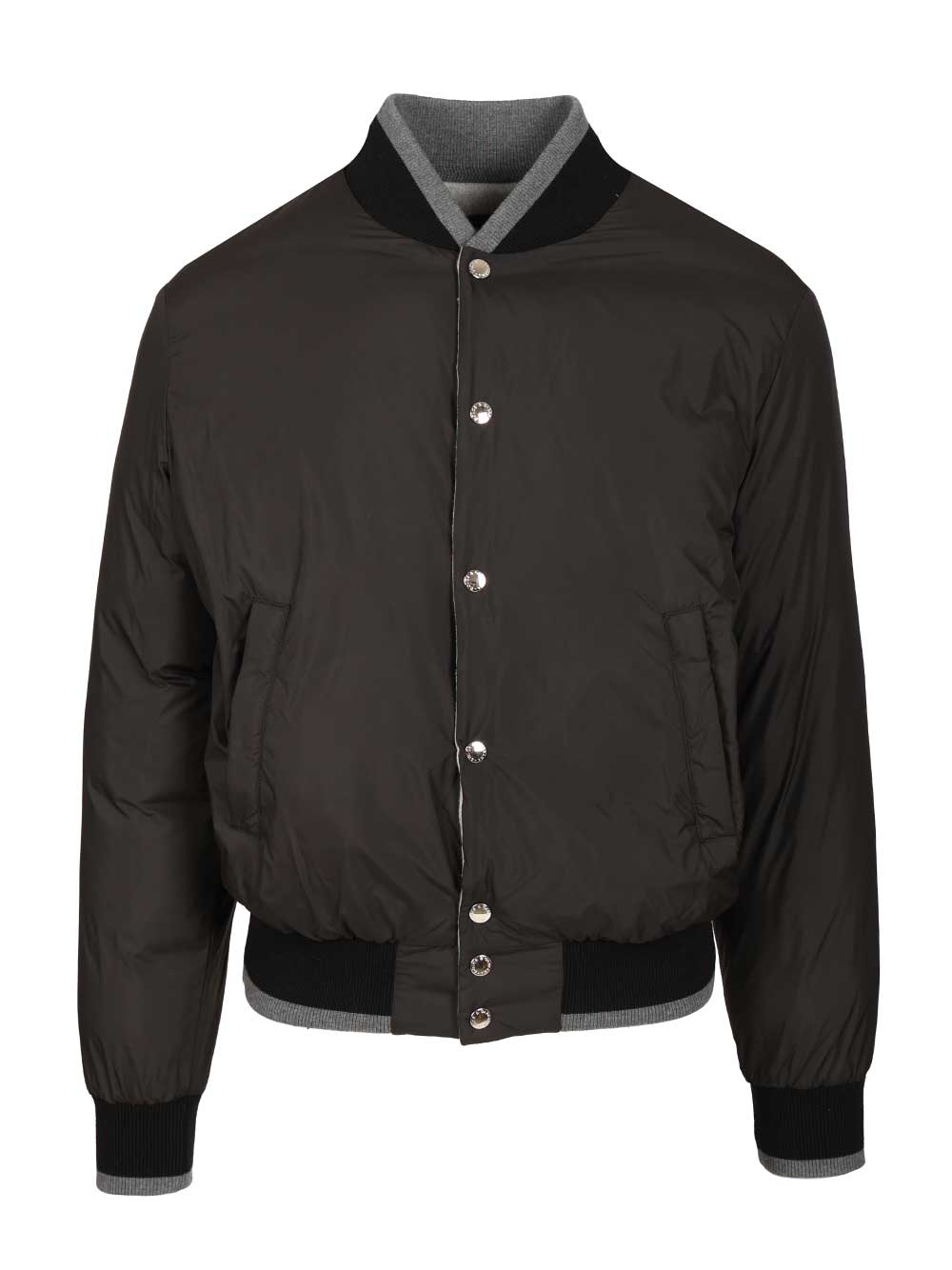 Dolce & Gabbana Reversible Padded Jacket Giacche - Grey | 260fbfdbf22245931ba2de391288600fbeae7f90