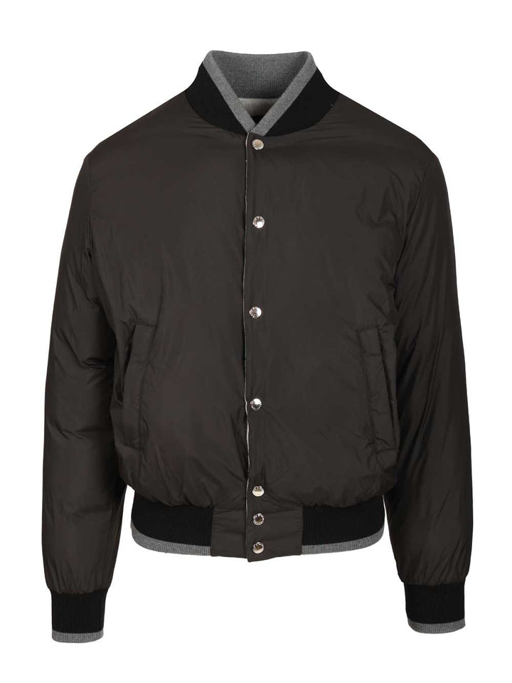 Dolce & Gabbana Reversible Padded Jacket Giacche - Grey | 260fbfdbf22245931ba2de391288600fbeae7f90