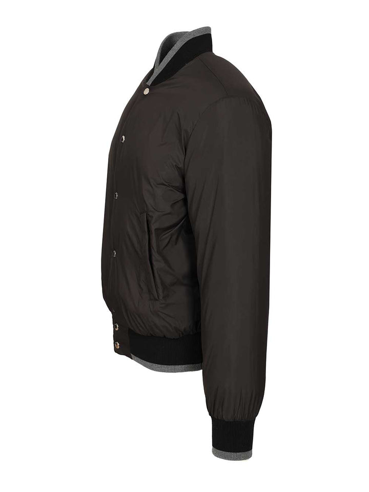 Dolce & Gabbana Reversible Padded Jacket Giacche - Grey | fd5162274977e805ce2cdb68e3f4de11509c99ab