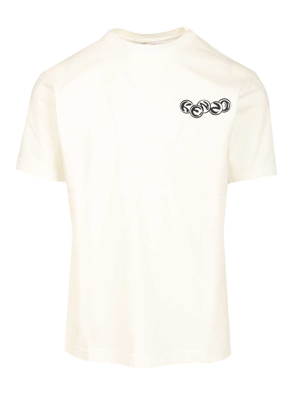 Kenzo Pachinko T-Shirt - Bianco | 91274ab75f987a600d706818659d662f4c58a5f9