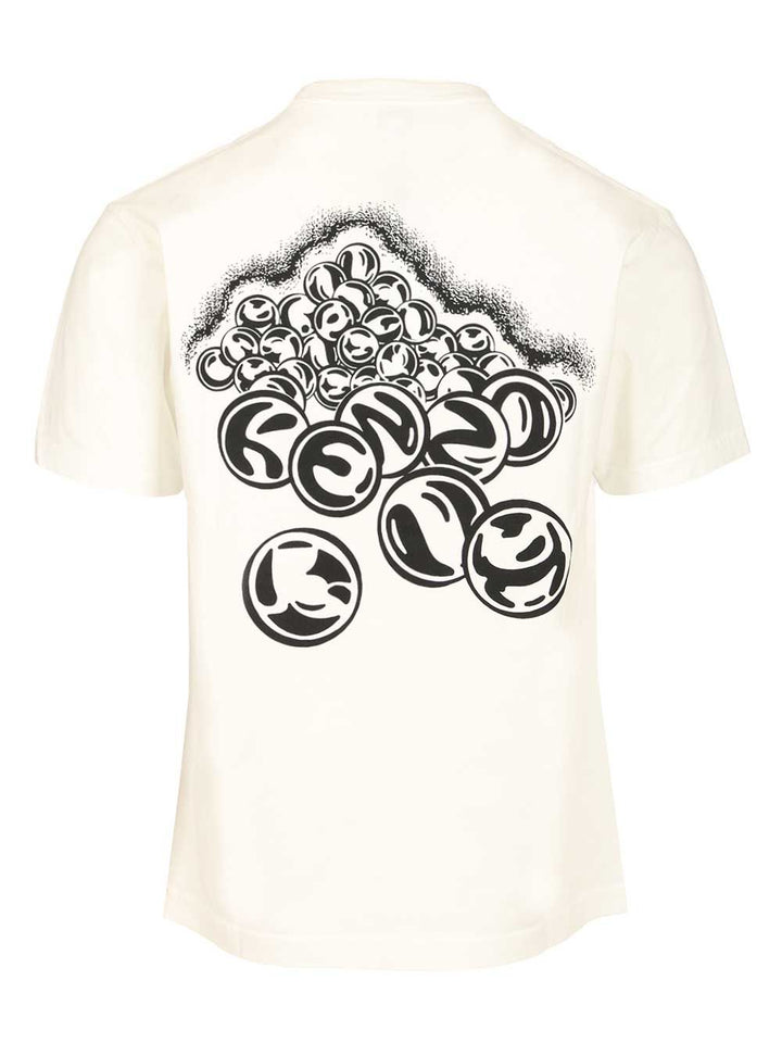 Kenzo Pachinko T-Shirt - Bianco | 8bfcbadc640855642822e5cf21f0ea94d043df96