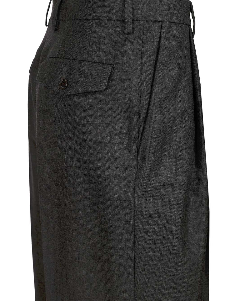 Dries Van Noten Tailored Trousers - Grey | 16d793ea40f3a31b6dcec640743ad3305638b7c2