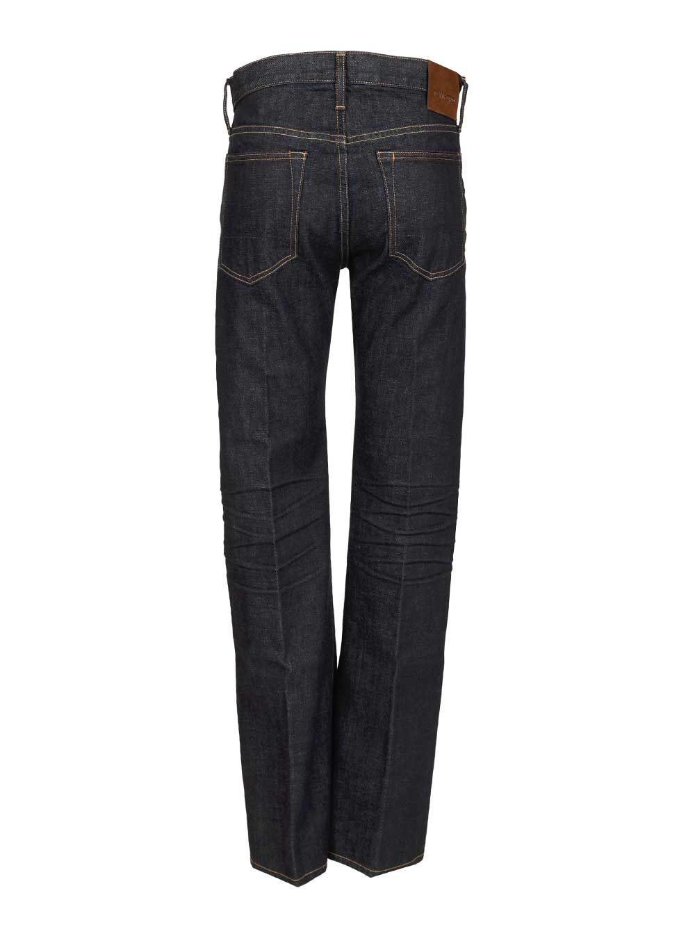 Tom Ford Selvedge Bootcut Jeans - Blu | a43d927a29bbdf3d7b001bb900b074ec80da085e