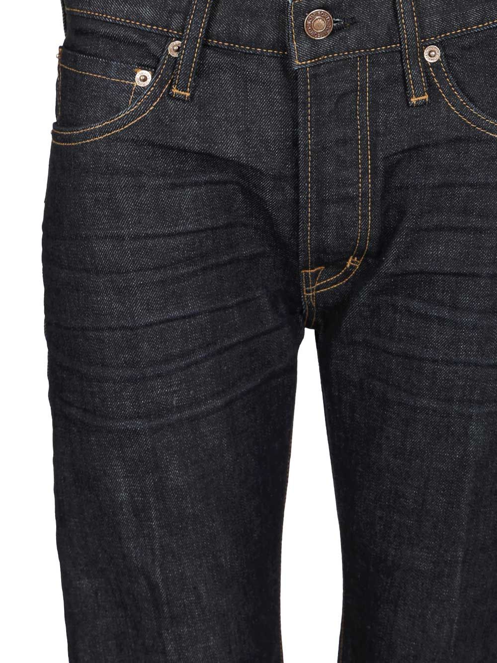 Tom Ford Selvedge Bootcut Jeans - Blu | a3339ed40091a684f48ea7c57035eeb09fd7f220