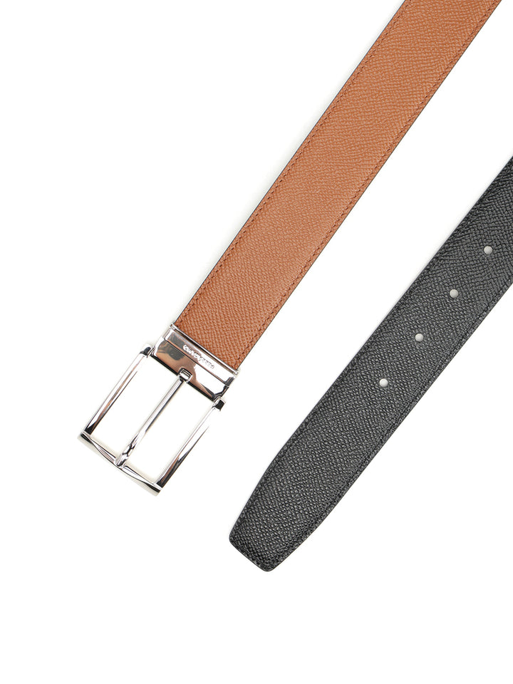 Ferragamo Reversible And Adjustable Belt Cinture - Marrone | e76cc39c0914f6ddd0a28596b8ae97d94d05e12f