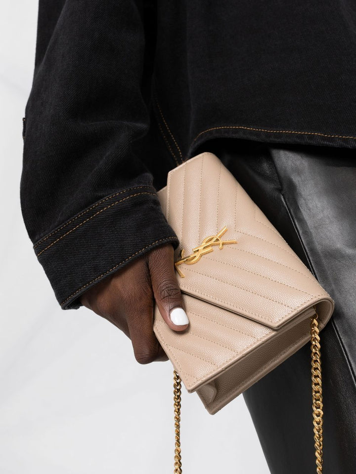 Saint Laurent Paris Satchel & cross body - Nude & Neutrals | ca9b8394d4521ed74490bcd8bc058a501b14e636