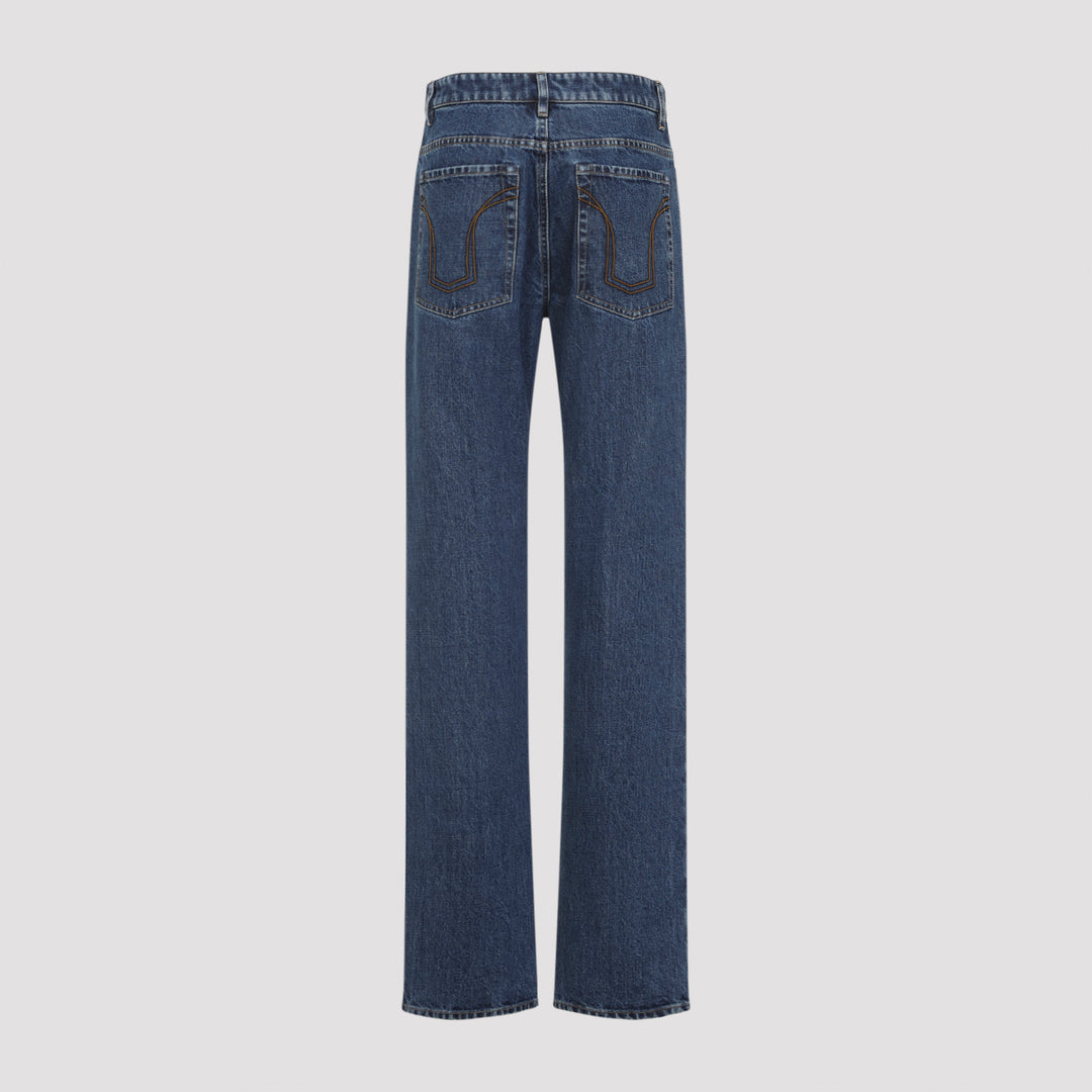 Jil Sander Regular & straight leg - Blu | 94281350590d0abf43805f8ea6ef94c70c3e0450