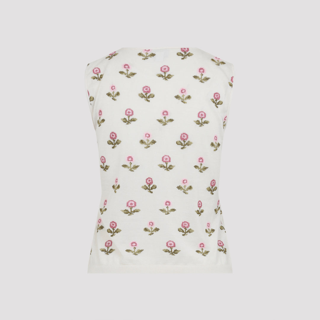 Giambattista Valli Top - Nude & Neutrals | 3d8843a70efd197779d74fea21f7438fc7a90670