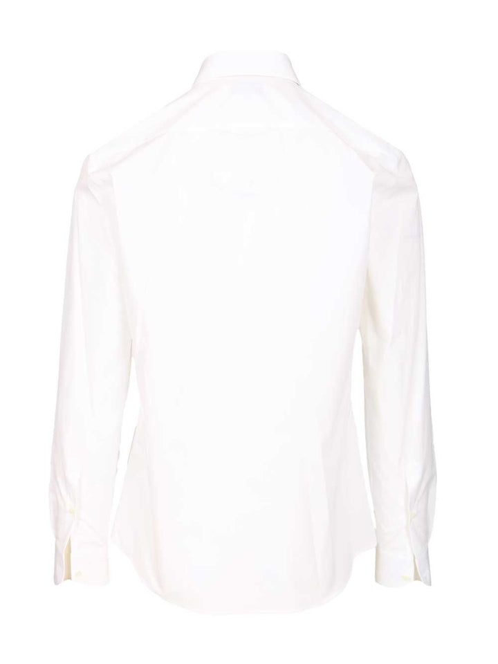 Fendi Cotton Shirt Shirts - Bianco | e822c1cc283814eb436d33e5d551942e642f49b9