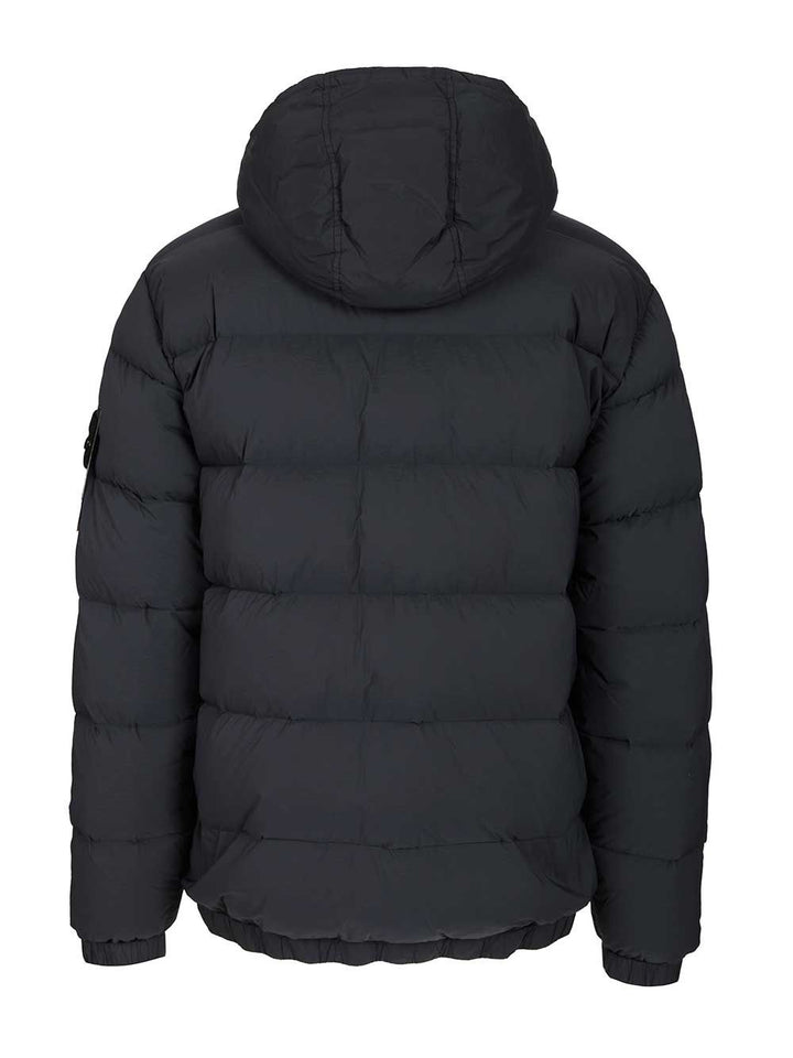 Stone Island Piumino Con Cappuccio Giacche - Blu | 00086b8cb2c381d3024c79570c9b7c6a217dba6b