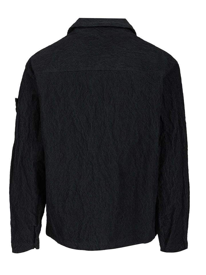 Stone Island Corduroy Overshirt Shirts - Blu | f591b3c1b5b30d81f402b63cdc5a40dd46438c74