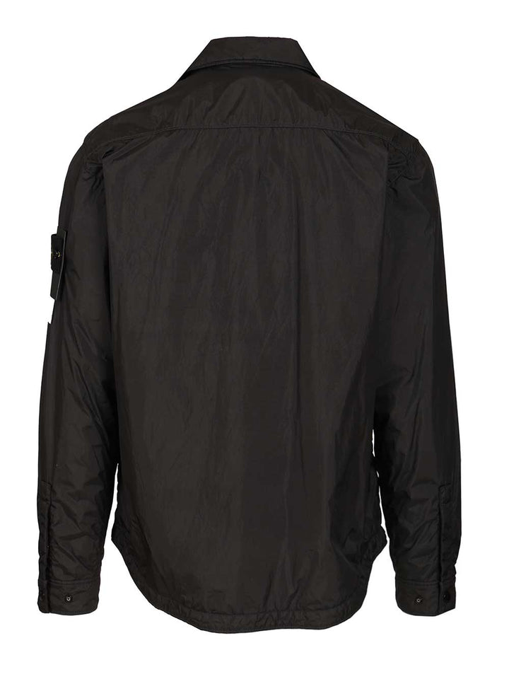 Stone Island Lightweight Hooded Jacket Giacche - Nero | b4144884995b9c1ea8c04bb864e7d7b2378ca6a5