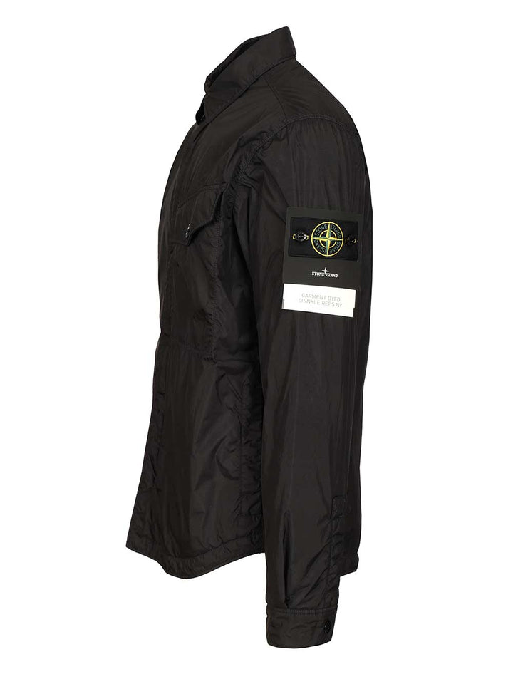 Stone Island Lightweight Hooded Jacket Giacche - Nero | 66a452d0db698e969b97c9d58c84b65b42871e2c