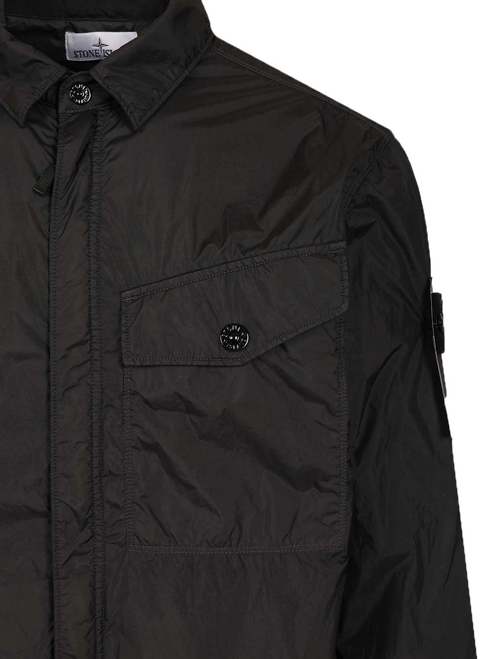 Stone Island Lightweight Hooded Jacket Giacche - Nero | b8f18f6f2ad2c2101f894029b385aff76a6bdc47