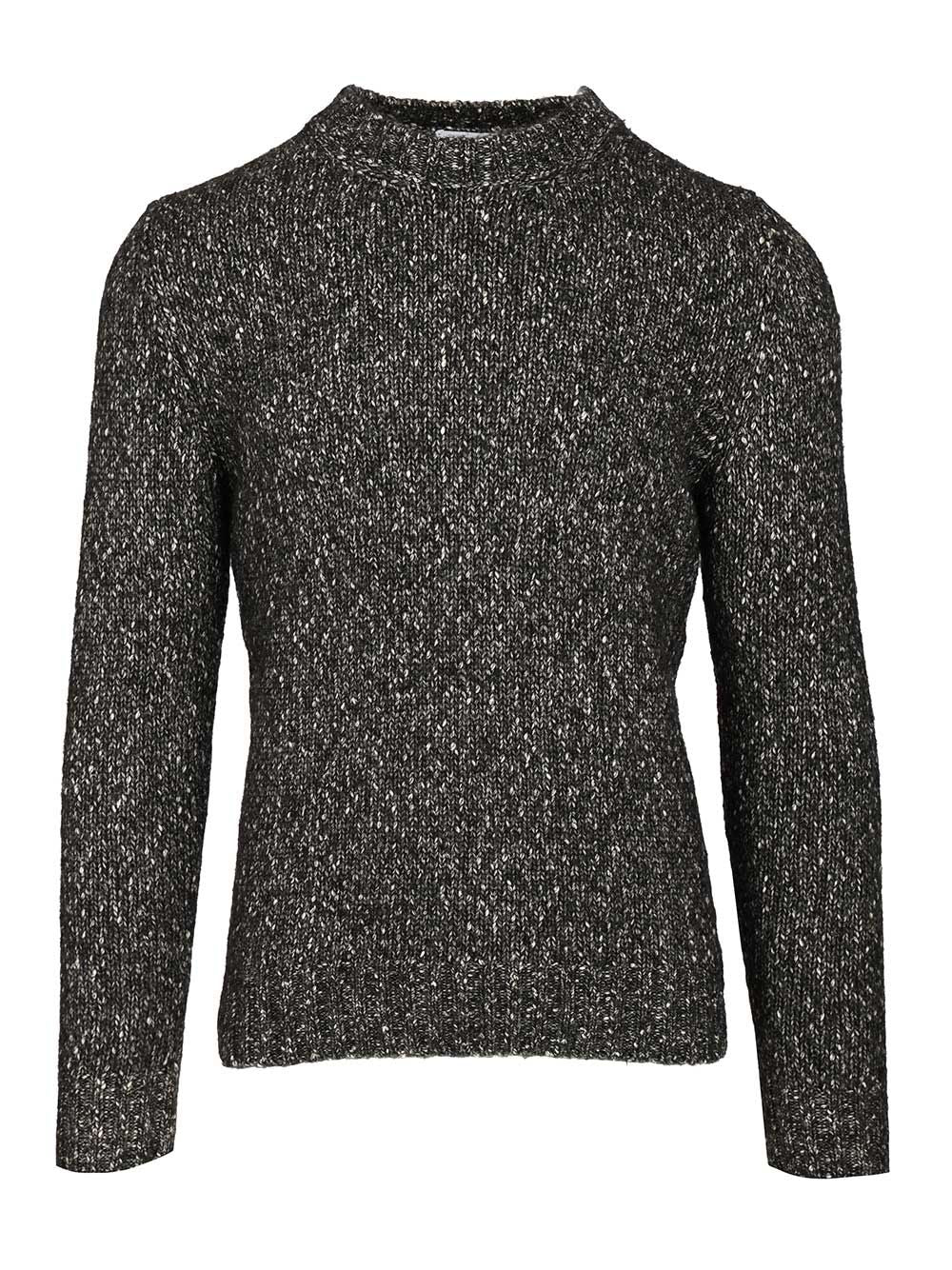 Al Duca D'Aosta Crew Neck Sweater Knitwear - Nero | 1ade11f655665471af68a9d21ac831b99d409493