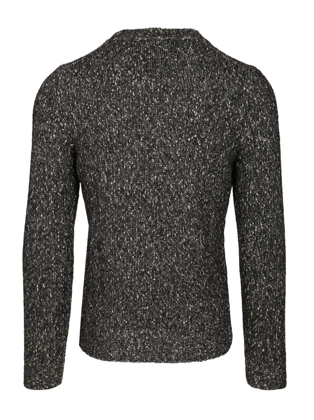 Al Duca D'Aosta Crew Neck Sweater Knitwear - Nero | f1d20c140d68677daec086ddf9e504190e7b719d