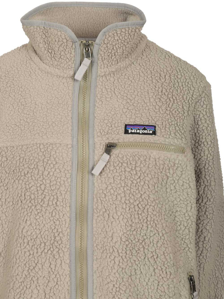 Patagonia Pile Fleece Jacket Knitwear - Verde | 44e486f092a3f70d95ee8c8b67c4f2ab17375f54