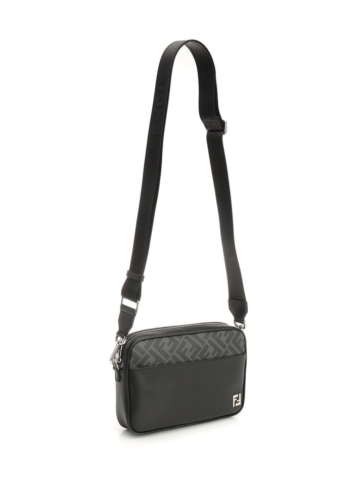 Fendi Squared Ff Crossbody Bags - Nero | fcb24c32cff41297a3d59979d390cdd3695d2dd1