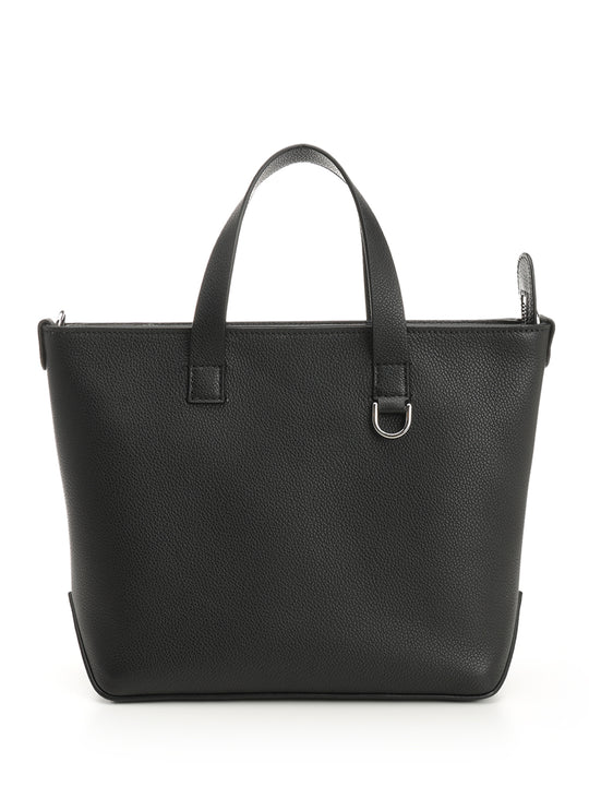Leather Shopping Bag Handbags Nero