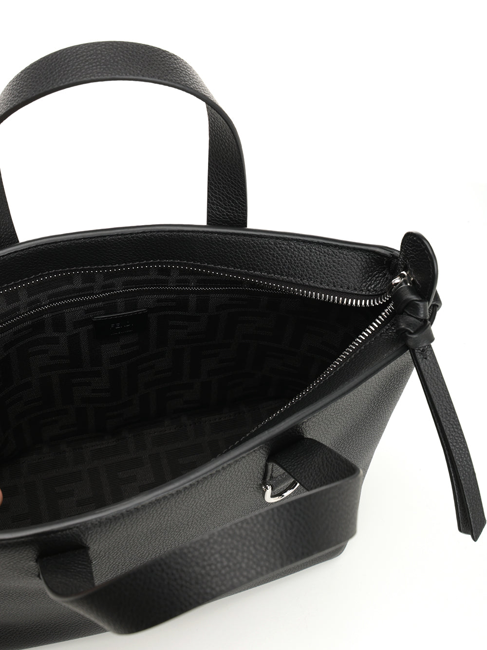 Fendi Leather Shopping Bag Handbags - Nero | 3672a3c84b94f6f23712463f724f00c8951b0731